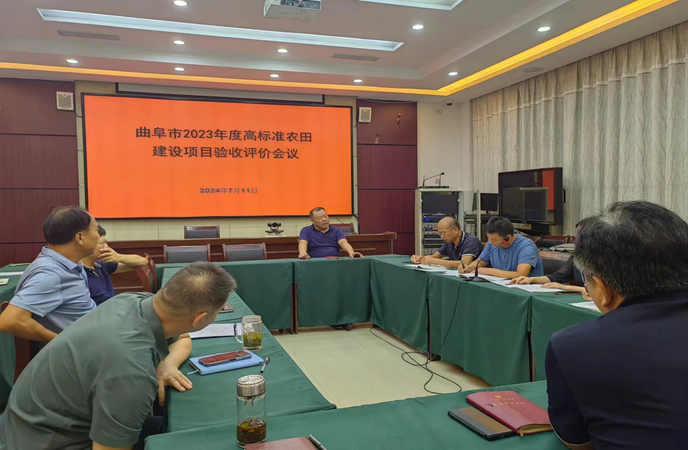 济宁市农业农村局专家组到现场检查2023